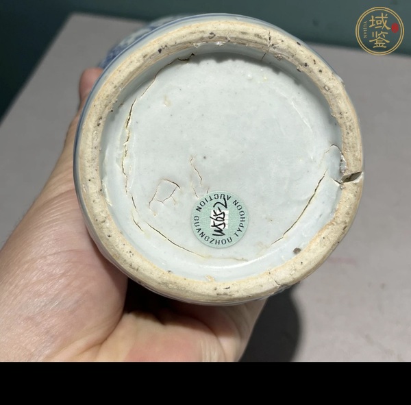 古玩陶瓷青花梅瓶真品鑒賞圖