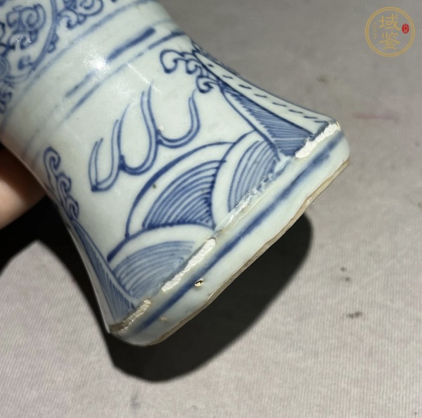 古玩陶瓷青花梅瓶真品鑒賞圖