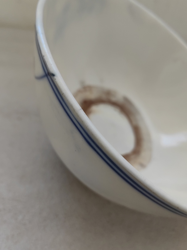 古玩陶瓷青花花鳥(niǎo)紋茶碗拍賣,當(dāng)前價(jià)格480元