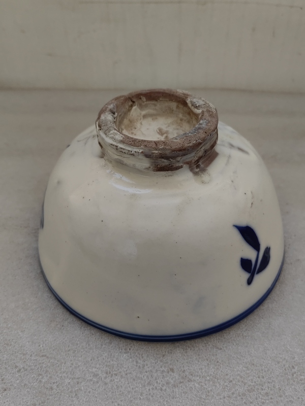 古玩陶瓷青花花鳥(niǎo)紋茶碗拍賣,當(dāng)前價(jià)格480元