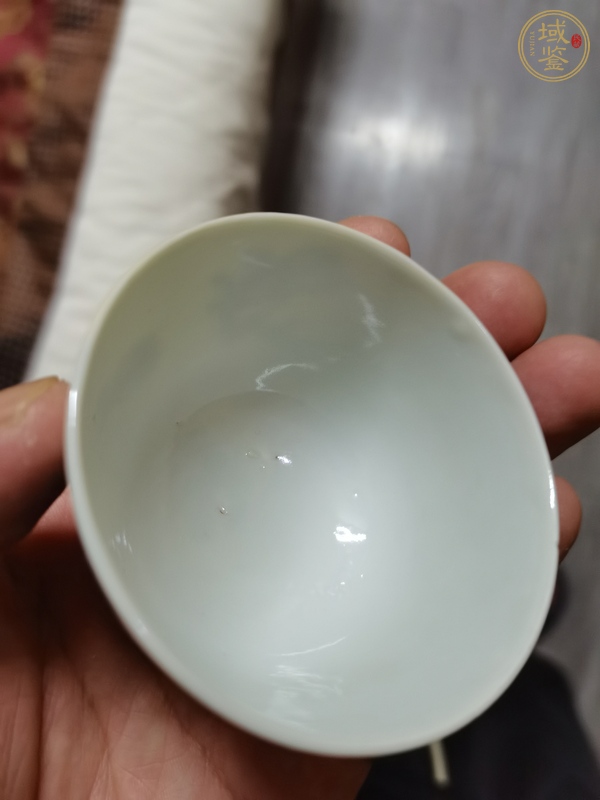 古玩陶瓷青花杯真品鑒賞圖