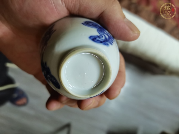 古玩陶瓷青花杯真品鑒賞圖