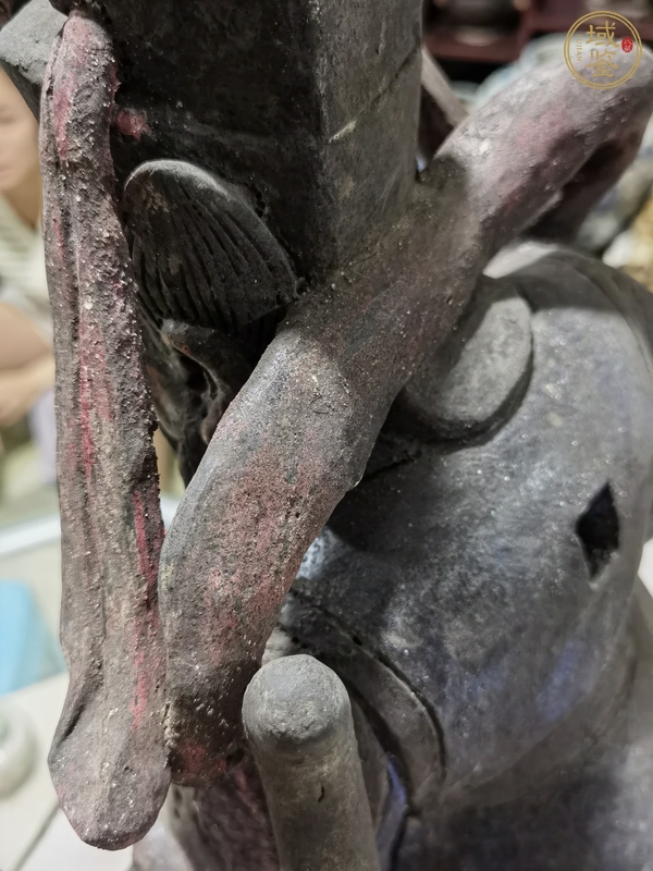 古玩陶瓷黑陶財(cái)神真品鑒賞圖