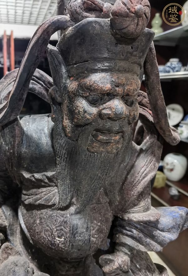 古玩陶瓷黑陶財(cái)神真品鑒賞圖