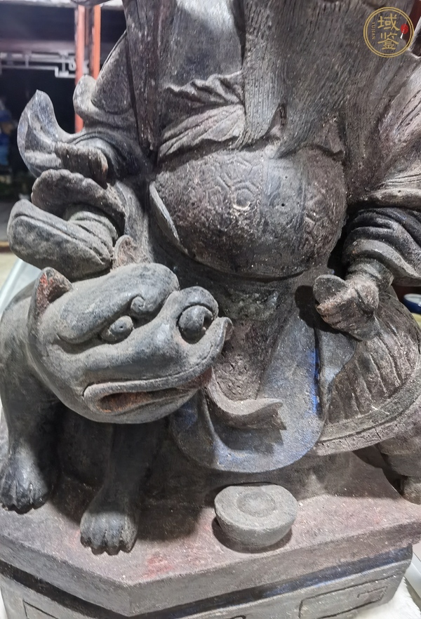 古玩陶瓷黑陶財(cái)神真品鑒賞圖