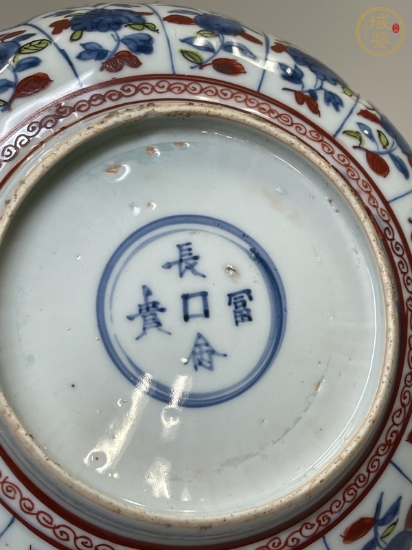 古玩陶瓷明萬(wàn)歷青花飛龍紋盤真品鑒賞圖