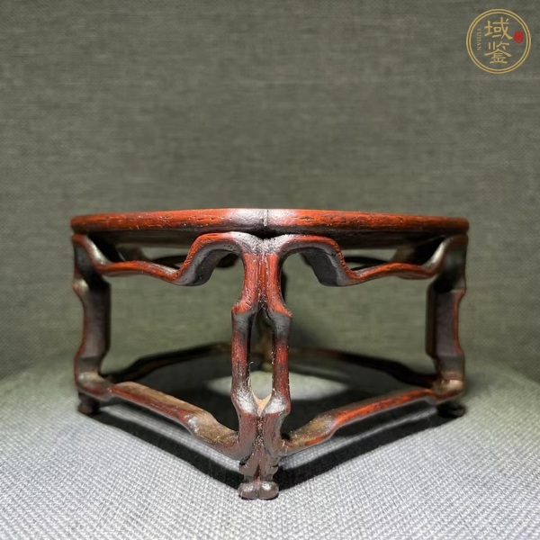 古玩雜項(xiàng)木底座真品鑒賞圖