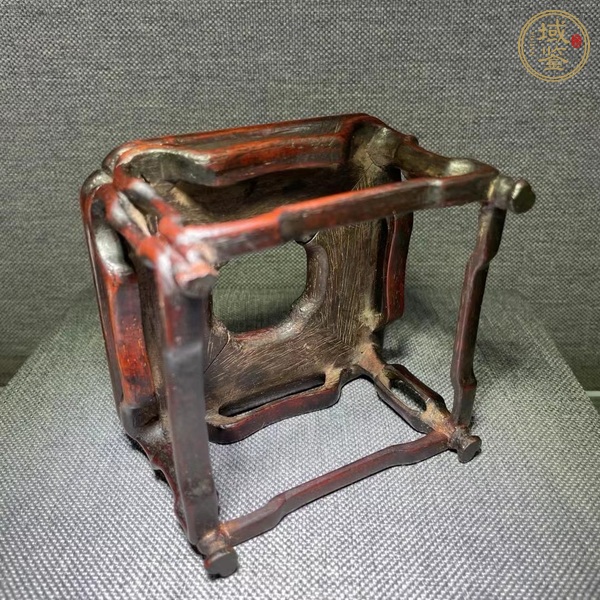 古玩雜項(xiàng)木底座真品鑒賞圖