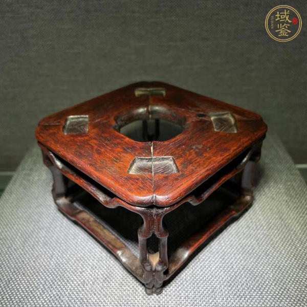 古玩雜項(xiàng)木底座真品鑒賞圖