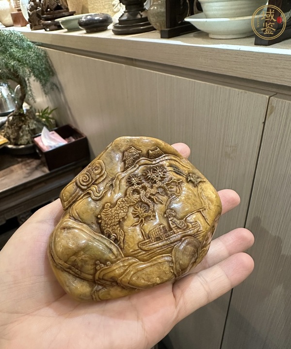 古玩雜項(xiàng)壽山石山子真品鑒賞圖