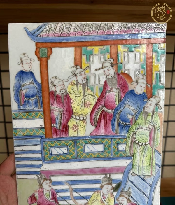 古玩陶瓷瓷板畫真品鑒賞圖