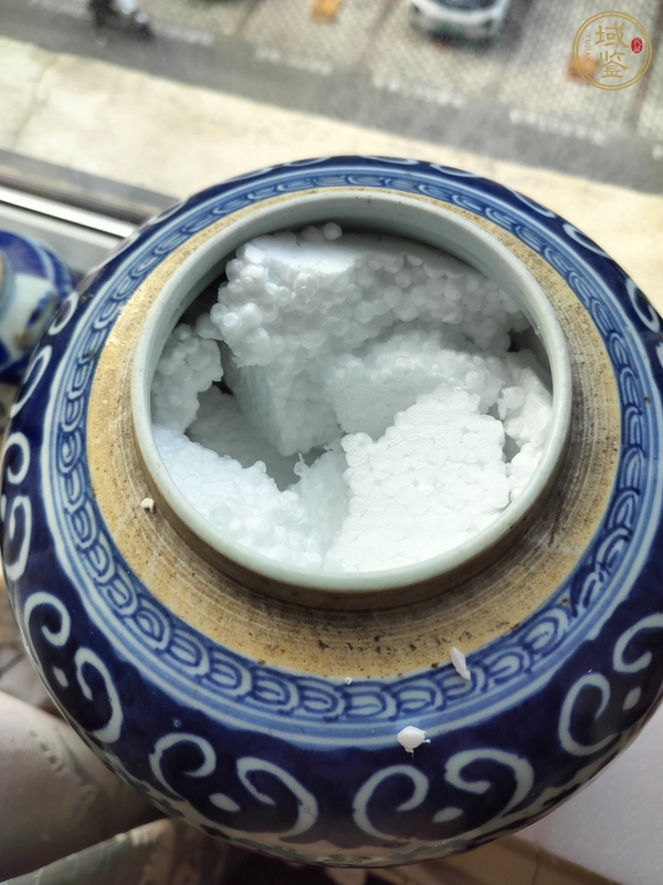 古玩陶瓷青花罐真品鑒賞圖