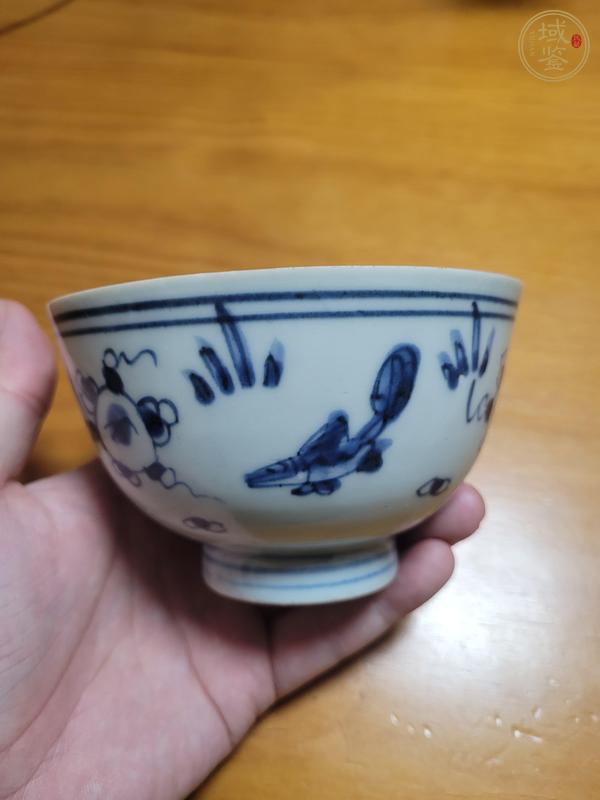 古玩陶瓷青花杯真品鑒賞圖