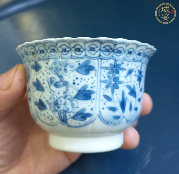 古玩陶瓷青花杯真品鑒賞圖