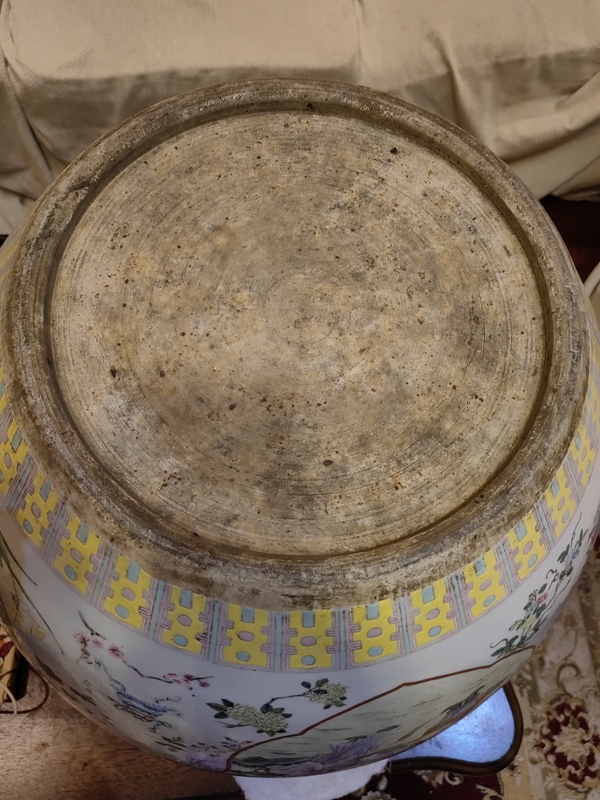 古玩陶瓷粉彩開光八仙人物畫缸拍賣,當前價格128888元