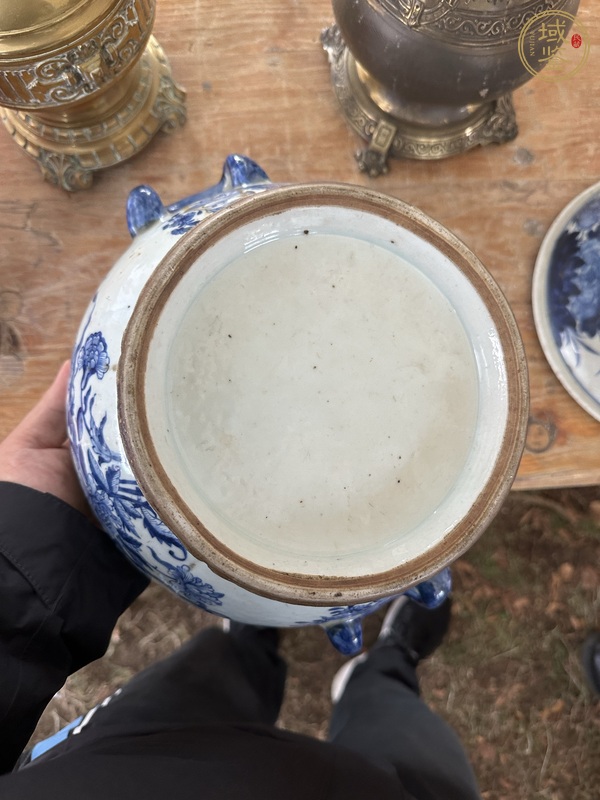 古玩陶瓷青花蓋罐真品鑒賞圖