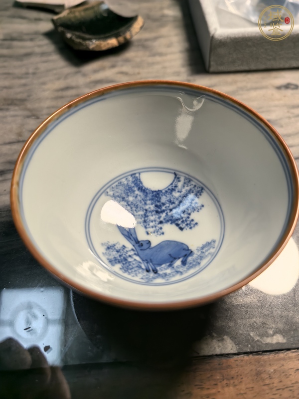 古玩陶瓷青花碗真品鑒賞圖