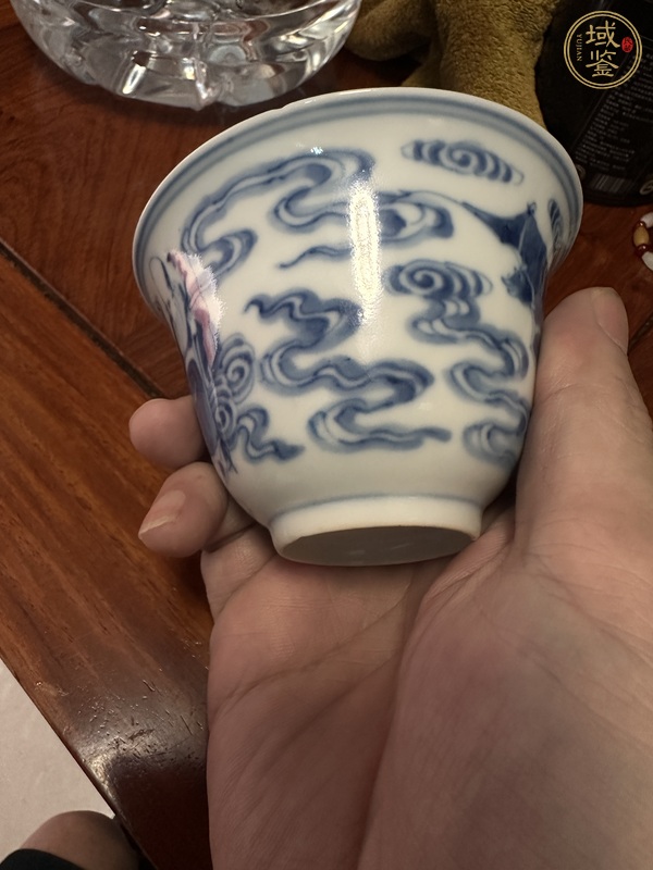 古玩陶瓷青花杯真品鑒賞圖