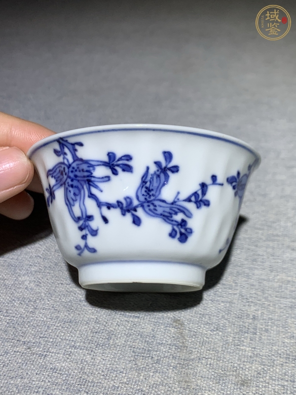 古玩陶瓷青花杯碟真品鑒賞圖