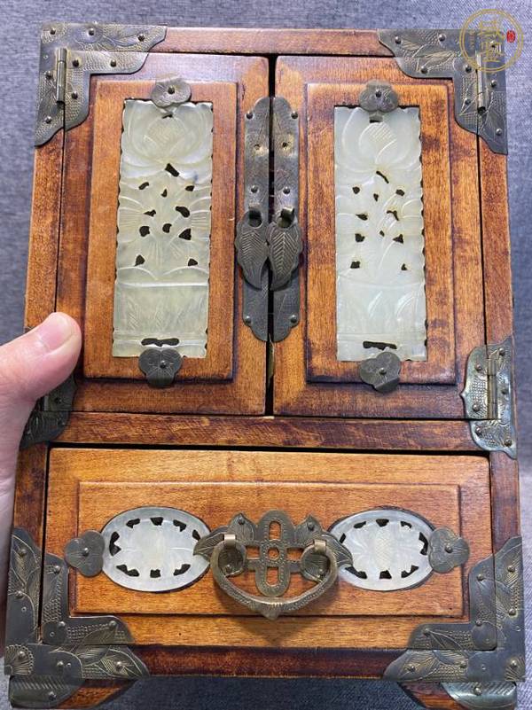 古玩雜項木箱真品鑒賞圖