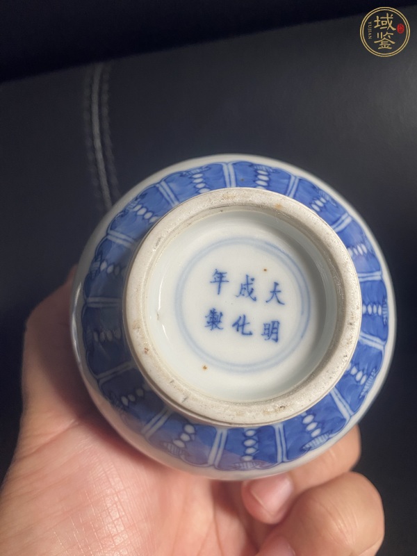 古玩陶瓷青花三多紋膽瓶一對(duì)真品鑒賞圖