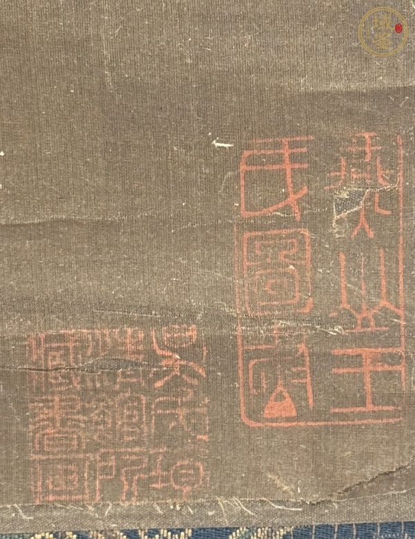 古玩字畫佚名人物畫真品鑒賞圖