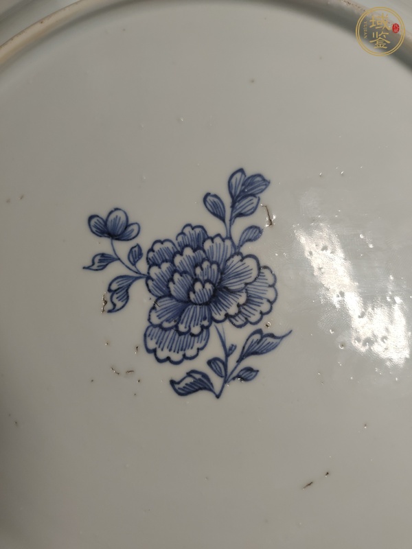 古玩陶瓷青花盤真品鑒賞圖