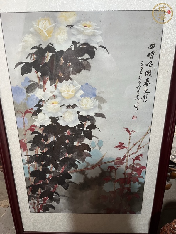 古玩字畫四時(shí)唱徹春之歌真品鑒賞圖