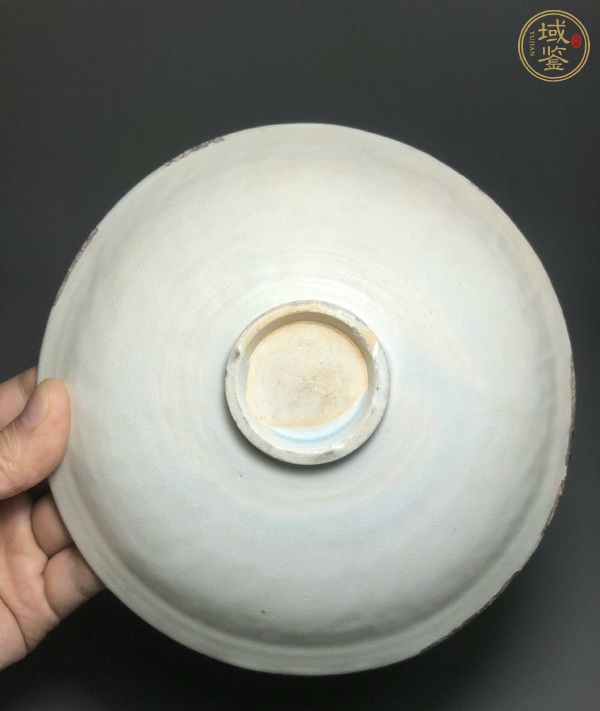 古玩陶瓷影清印花碗真品鑒賞圖