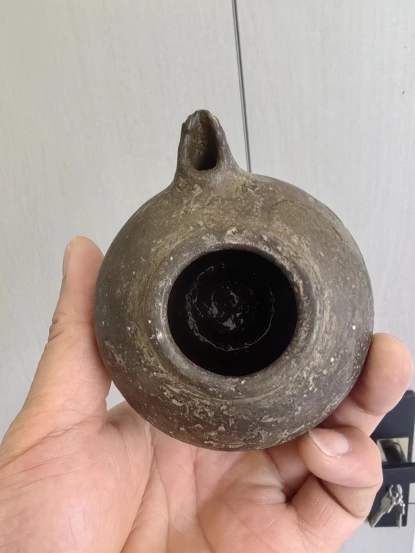 古玩陶瓷褐釉水滴拍賣,當(dāng)前價(jià)格199元
