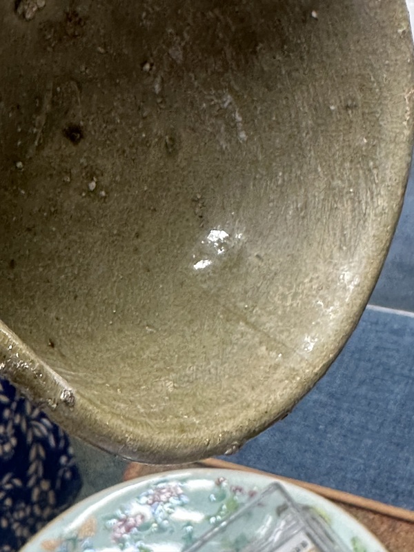 古玩陶瓷宋代精品影青高足酒杯,高等級拍賣,當前價格239元