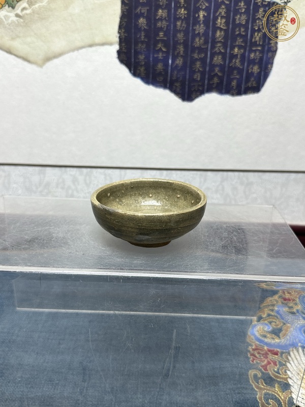 古玩陶瓷影清盞真品鑒賞圖