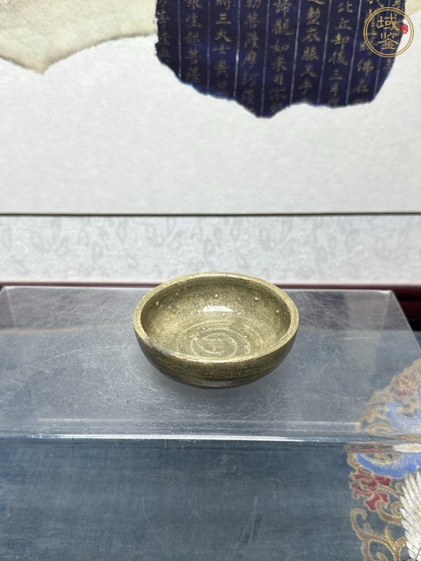 古玩陶瓷影清盞真品鑒賞圖