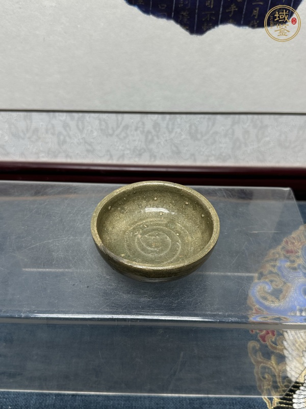 古玩陶瓷影清盞真品鑒賞圖