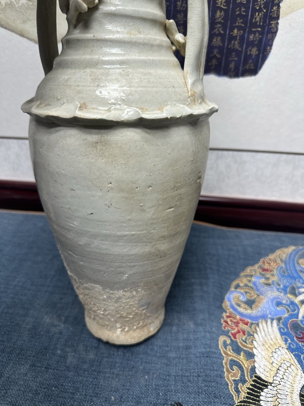 古玩陶瓷宋代精品影青盤龍瓶 博物館級別.拍賣，當前價格1890元