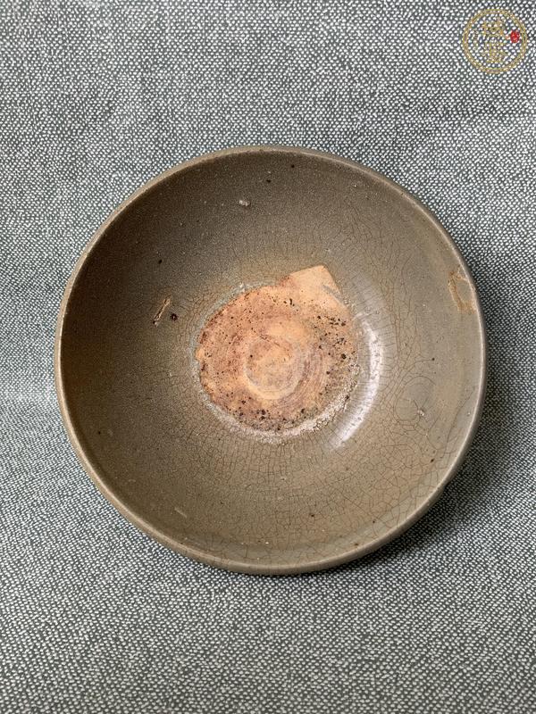 古玩陶瓷青釉碗 真品鑒賞圖