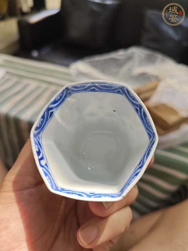 古玩陶瓷青花杯真品鑒賞圖