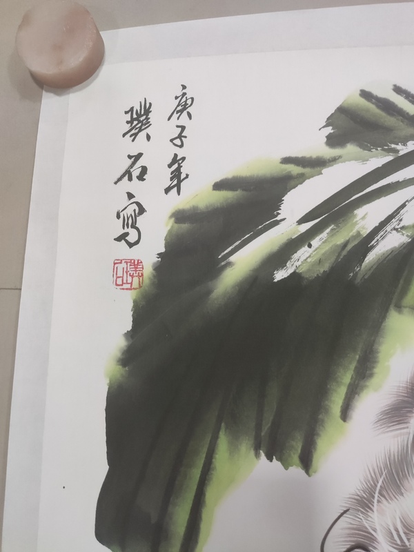 古玩字畫手工托底名家貓王璞石 貓趣拍賣,當前價格188元