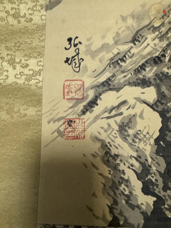 古玩字畫寒林真品鑒賞圖