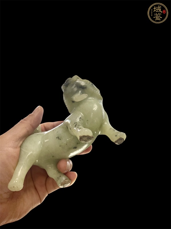 古玩玉器玉瑞獸真品鑒賞圖