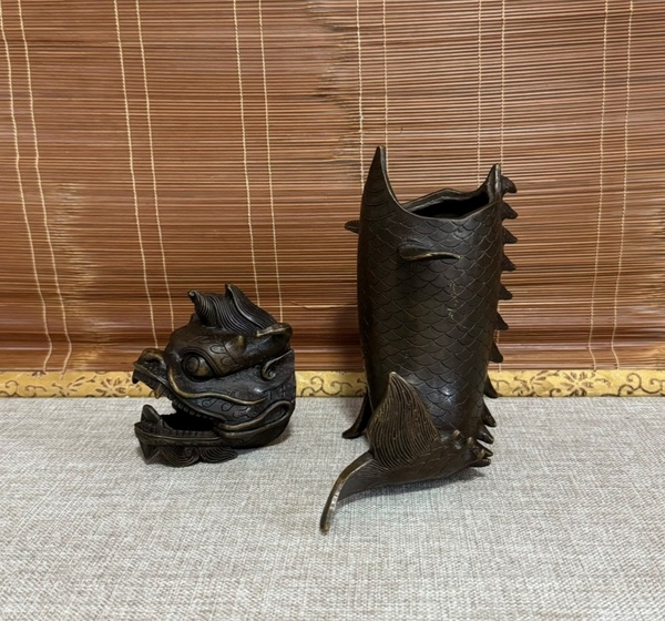 古玩銅器銅摩羯香薰拍賣，當(dāng)前價格5000元