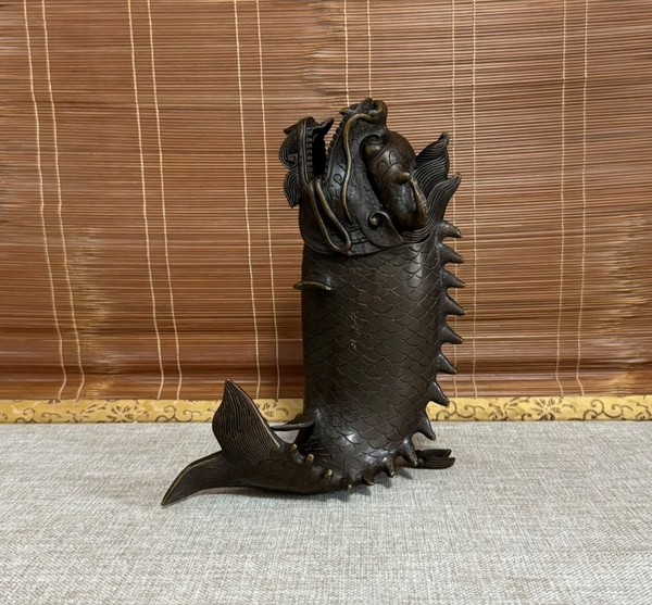 古玩銅器銅摩羯香薰拍賣，當(dāng)前價格5000元