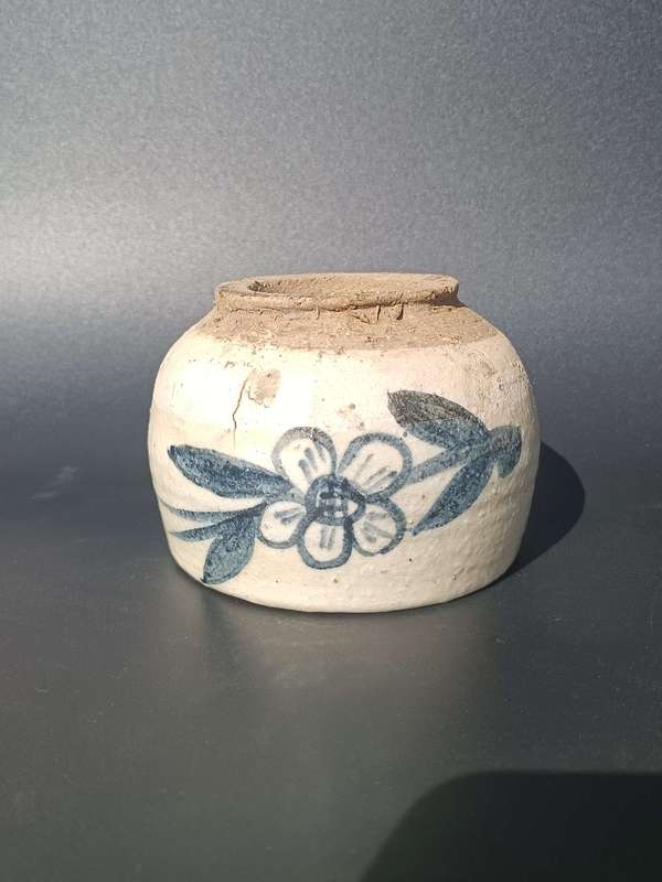 古玩陶瓷明代～青花花卉紋缽盂拍賣，當(dāng)前價格612元