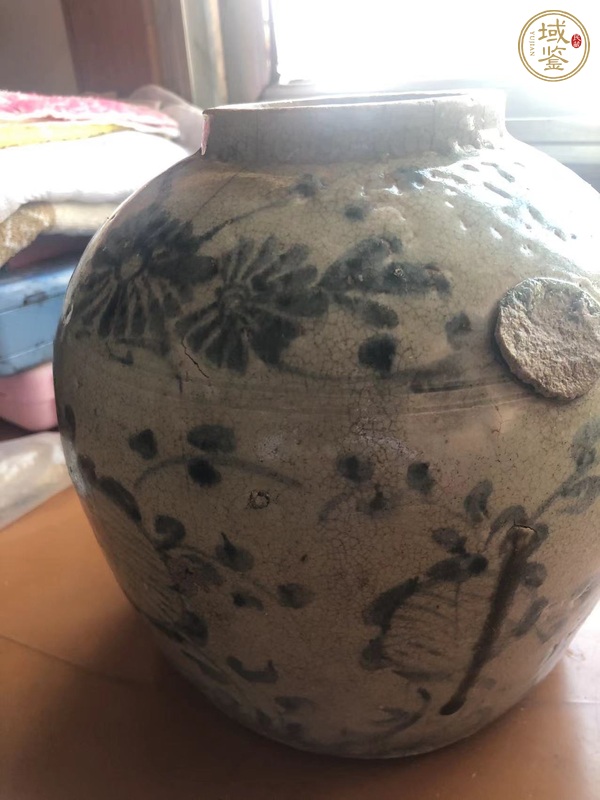 古玩陶瓷青花罐真品鑒賞圖