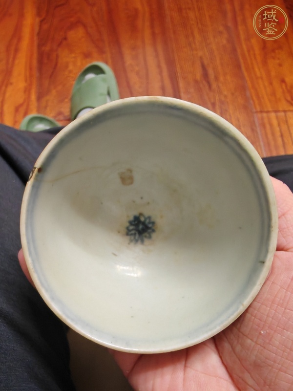 古玩陶瓷青花杯真品鑒賞圖