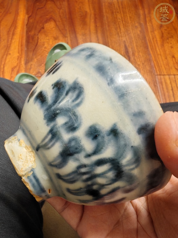 古玩陶瓷青花杯真品鑒賞圖