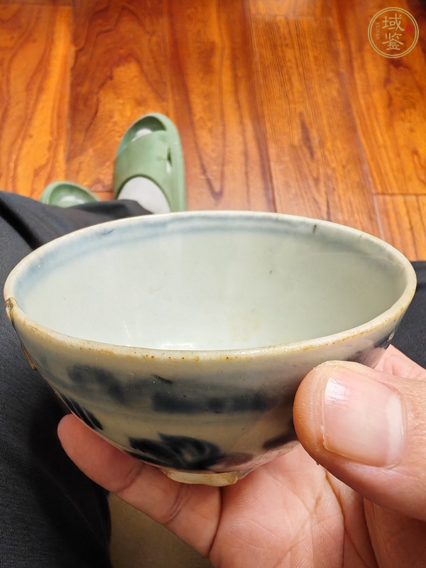 古玩陶瓷青花杯真品鑒賞圖