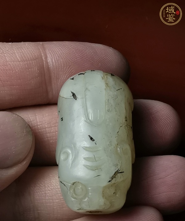 古玩玉器玉瑞獸真品鑒賞圖