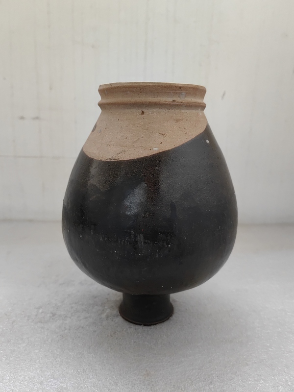 古玩陶瓷磁州窯黑釉嘟嚕瓶拍賣,當(dāng)前價(jià)格789元