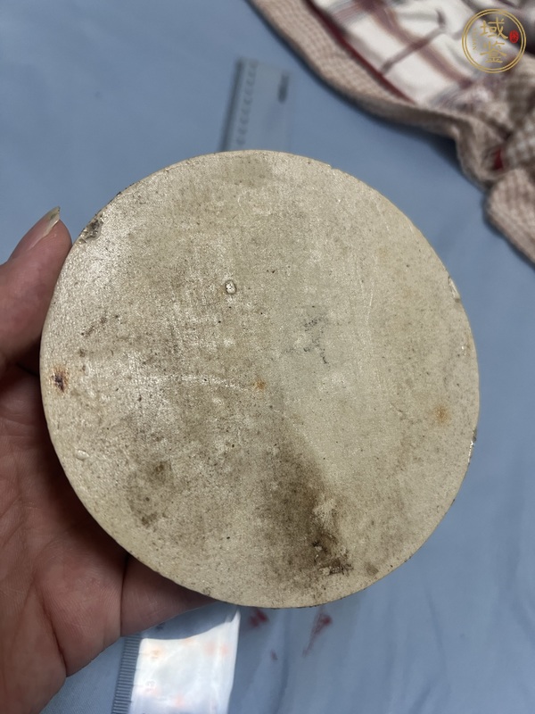 古玩陶瓷粉彩人物紋瓷板真品鑒賞圖